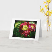 De Kaart van de Nota van de dahlia (Gele Bloem)