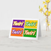 De Kaart van de Nota "van de DRAAI van de BLOKKEN (Gele Bloem)