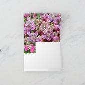 De Kaart van de Nota van de Hydrangea hortensia (Binnen)