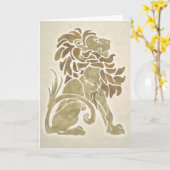 De Kaart van de Nota van de Leeuw van het art deco (Gele Bloem)