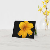 De Kaart van de Nota van de Lelie van de dag (Gele Bloem)