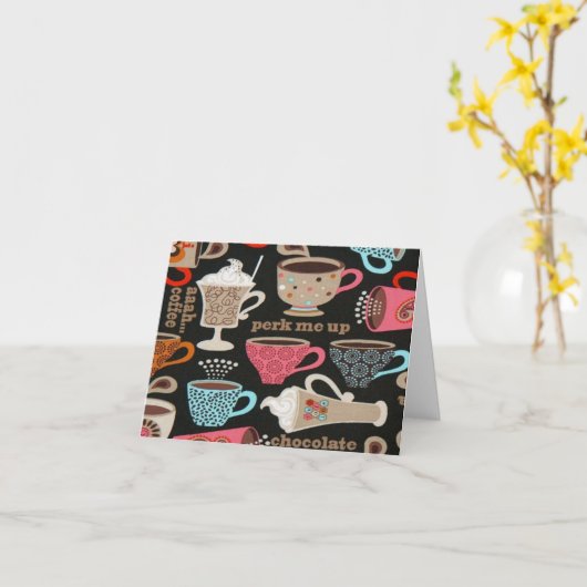 De Kaart van de Nota van de Minnaars van de Koffie (Gele Bloem)