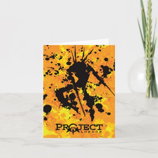 De Kaart van de Nota van de première (Voorkant)