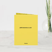 De Kaart van de Nota van de "top" (Achterkant)