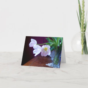 De Kaart van de Nota van de Tulp van de lavendel