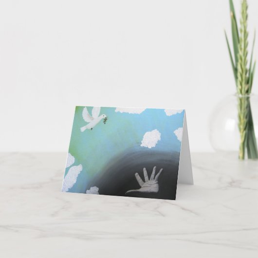 De Kaart van de Nota van de "vrede" van de (Voorkant)