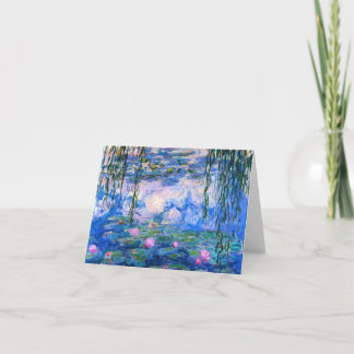 De Kaart van de Nota van de Waterlelies van Monet
