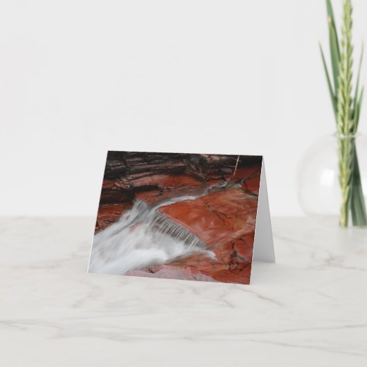 De Kaart van de Nota van de waterval (spatie) (Voorkant)