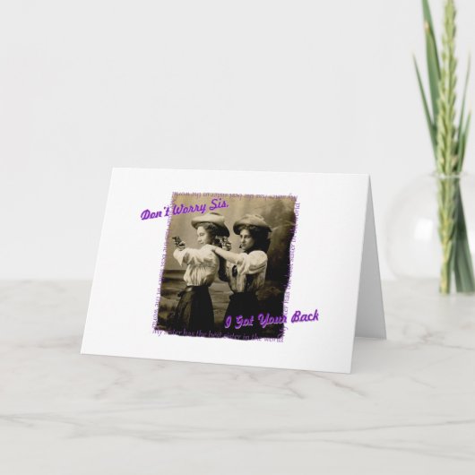 De Kaart van de Nota van de zuster (Voorkant)