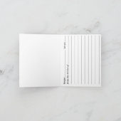 De Kaart van de Nota van het Recept van de (Binnen)