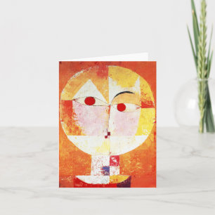 De Kaart van de Nota van Paul Klee Senecio