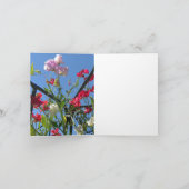 De Kaart van de Nota van Sweetpeas (Binnen)