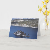 De Kaart van de Nota van Tahoe van het meer (Gele Bloem)