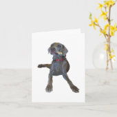 De Kaart van de Nota van Weimaraner (Gele Bloem)