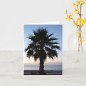 De Kaart van de palm (Gele Bloem)