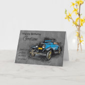 De Kaart van de peetzoon, Standaard witte (Gele Bloem)