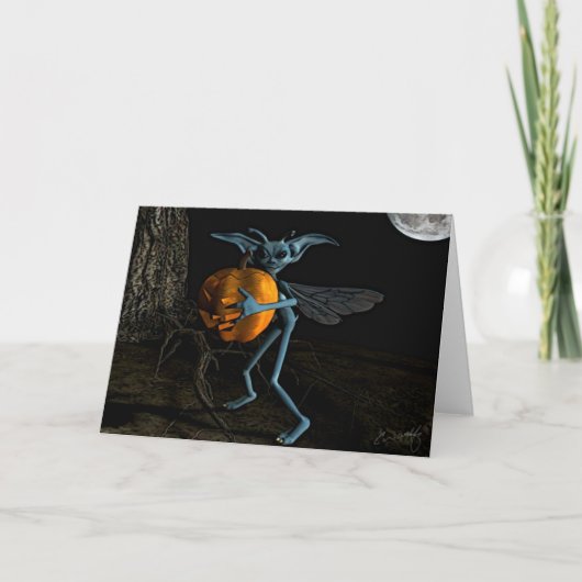 De Kaart van de pompoen "van de Dief" (Voorkant)