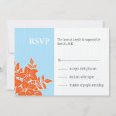 De Kaart van de Reactie van het sinaasappel en van (Voorkant)