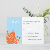 De Kaart van de Reactie van het sinaasappel en van (Staand voorkant)