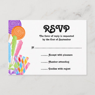 De Kaart van de Reactie van Mitzvah van de Knuppel