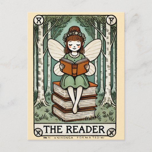 De Kaart van de Reader Fairy Tarot (Voorkant)