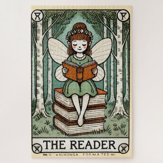 De Kaart van de Reader Fairy Tarot Legpuzzel (Verticaal)