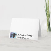 De Kaart van de Ruiter van Halloween (Achterkant)