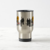 De Kaart van de Scène van de misdaad met het Overz Reisbeker (Center)