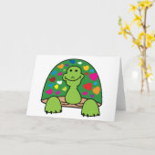 De Kaart van de Schildpad van harten (Gele Bloem)