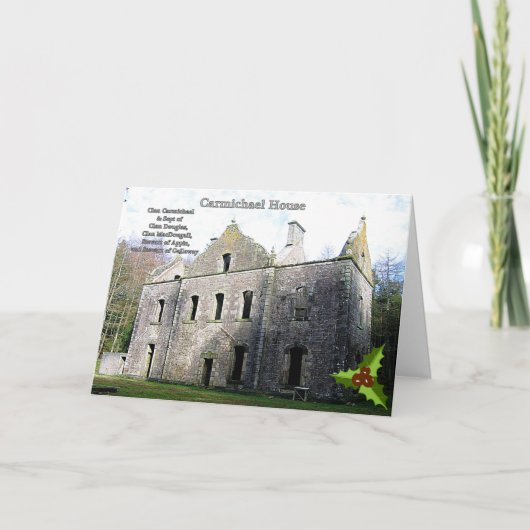 De Kaart van de Schotse Carmichael Clan (Voorkant)