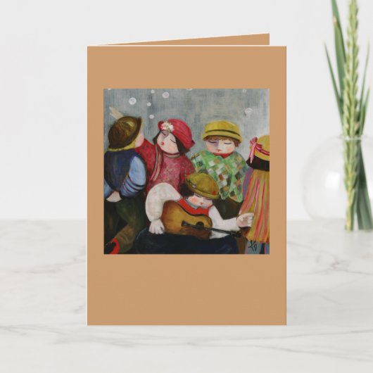 De kaart van de Speler van de Gitaar (Voorkant)