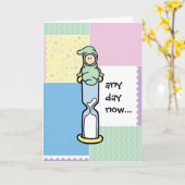 De Kaart van de Steun van de zwangerschap - Om het (Gele Bloem)