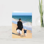 De Kaart van de Tekst van de Foto van de douane Uw (Achterkant)