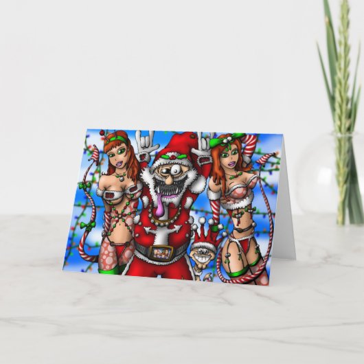 De Kaart van de Tijd van de kerstman (Voorkant)