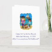 De Kaart van de Uitnodiging van de Partij van de (Achterkant)