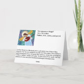 De Kaart van de Vakantie van de engel (Achterkant)