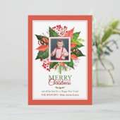 De Kaart van de Vakantie van de Foto van de Pracht (Staand voorkant)