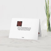 De Kaart van de Vakantie van de Palmen van (Achterkant)