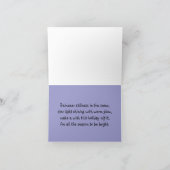 De Kaart van de Vakantie van de Sneeuwval van het (Binnen)