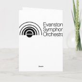 De Kaart van de Vakantie van de viool (Achterkant)