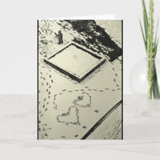 De Kaart van de Vakantie van de winter: