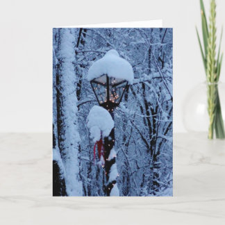 De Kaart van de Vakantie van de winter: De