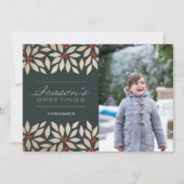 De Kaart van de Vakantie van het Document van de (Voorkant)