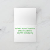 De Kaart van de Vakantie van het proefkonijn (Binnen)