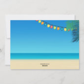 De Kaart van de Vakantie van Kerstmis van het (Achterkant)