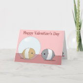 De Kaart van de Valentijnsdag van de hamster (Voorkant)
