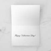 De Kaart van de Valentijnsdag van de liefde (Binnen)