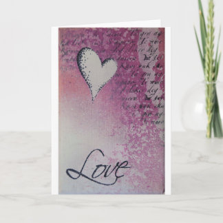 De Kaart van de Valentijnsdag van de liefde