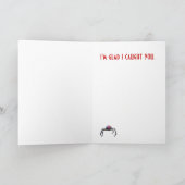 De Kaart van de Valentijnsdag van de spin (Binnen)