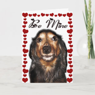 De Kaart van de Valentijnsdag van de tekkel